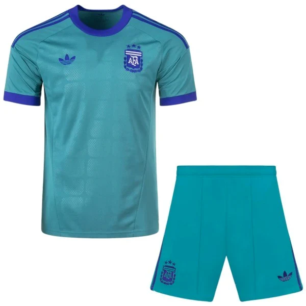 Argentina Niños Conjunto 2026 Portero Verde - Argentina Niños Barata | PTDHMALL