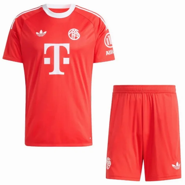 Conjunto 2025 2026 Portero Rojo - Bayern Múnich Niños Barata | PTDHMALL