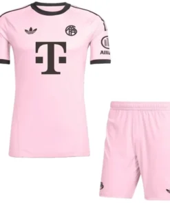 Conjunto 2025 2026 Portero Rosa - Bayern Múnich Niños Barata | PTDHMALL