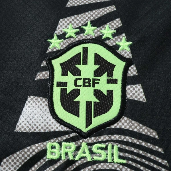 Brasil Niños Conjunto 2026 Portero Gris - Equipacion Brasil Niños | PTDHMALL