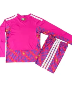México Niños Conjunto 2026 Portero Rosa - Playera Mexico 2026 Niños | PTDHMALL