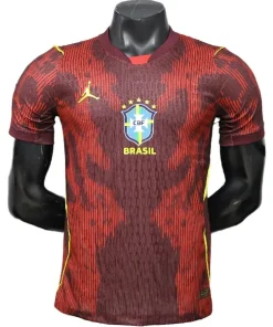 Brasil Camiseta Edición Jugadores 2026 Portero Roja - Camiseta Brasil | PTDHMALL