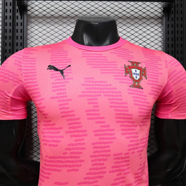 Portugal Camiseta Edición Jugadores 2026 Portero Rosa - Camiseta Portugal | PTDHMALL
