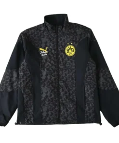 Borussia Dortmund Rompevientos 2025 2026 Negro - Borussia Dortmund Barata | PTDHMALL