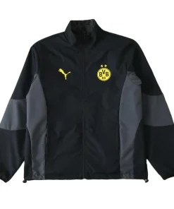 Borussia Dortmund Rompevientos 2025 2026 Negro - Borussia Dortmund Barata | PTDHMALL