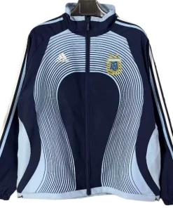 Argentina Rompevientos 2026 Retro Azul - Argentina Barata | PTDHMALL