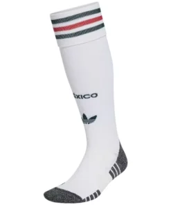 México Niños Calcetines 2026 Segunda Blanco - Playera Mexico 2026 Niños | PTDHMALL