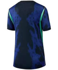 Camiseta 2026 Segunda Azul - Camiseta Brasil Mujer | PTDHMALL