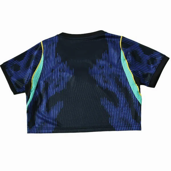 Camiseta 2026 Segunda Azul - Camiseta Brasil Mujer | PTDHMALL