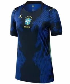 Camiseta 2026 Segunda Azul - Camiseta Brasil Mujer | PTDHMALL