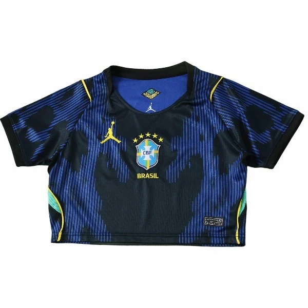 Camiseta 2026 Segunda Azul - Camiseta Brasil Mujer | PTDHMALL