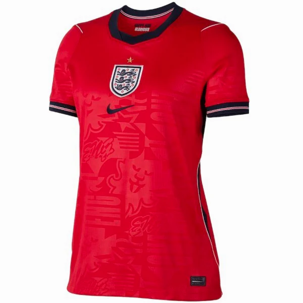 Camiseta 2026 Segunda Roja - Camiseta Inglaterra Mujer | PTDHMALL