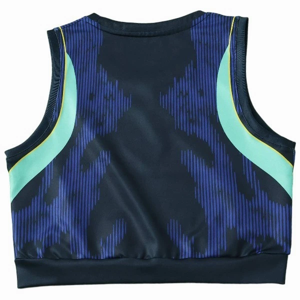 Camiseta 2026 Segunda Azul - Camiseta Brasil Mujer | PTDHMALL