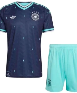Conjunto 2026 Segunda Azul - Equipacion Alemania Niños | PTDHMALL