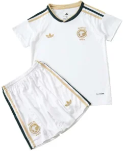 Arabia Saudita Niños Conjunto 2026 Segunda Blanco - Arabia Saudita Niños Barata | PTDHMALL