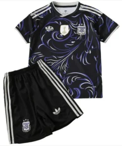Argentina Niños Conjunto 2026 Segunda Azul - Argentina Niños Barata | PTDHMALL