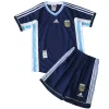 Argentina Niños Conjunto Segunda Azul - Argentina Niños Barata | PTDHMALL