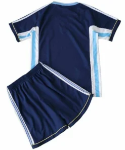 Argentina Niños Conjunto Segunda Azul - Argentina Niños Barata | PTDHMALL