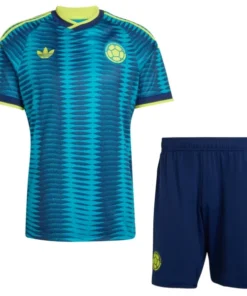 Colombia Niños Conjunto 2026 Segunda Azul - Colombia Niños Barata | PTDHMALL