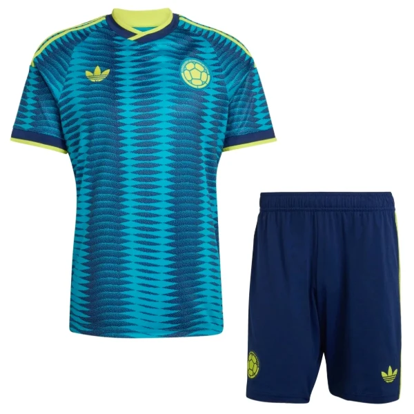 Colombia Niños Conjunto 2026 Segunda Azul - Colombia Niños Barata | PTDHMALL
