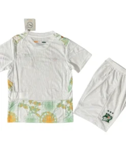 Costa De Marfil Niños Conjunto 2026 Segunda Blanco - Costa De Marfil Niños Barata | PTDHMALL