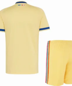 Curazao Niños Conjunto 2026 Segunda Amarillo - Curazao Niños Barata | PTDHMALL