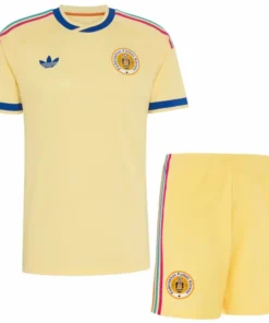 Curazao Niños Conjunto 2026 Segunda Amarillo - Curazao Niños Barata | PTDHMALL