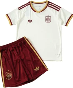España Niños Conjunto 2026 Segunda Amarillo - España Niños Barata | PTDHMALL