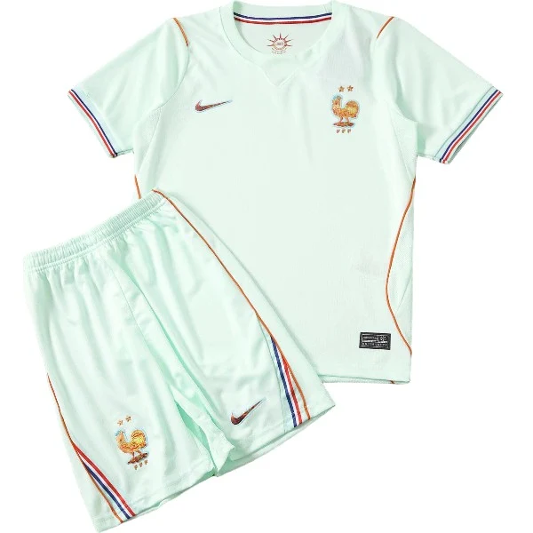 Francia Niños Conjunto 2026 Segunda Verde - Equipacion Francia Niños | PTDHMALL