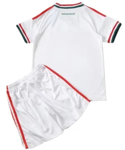 Hungría Niños Conjunto 2026 Segunda Blanco - Hungría Niños Barata | PTDHMALL
