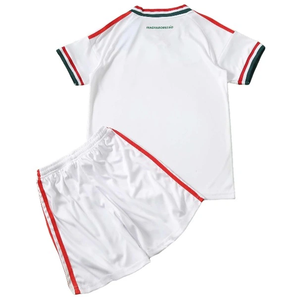 Hungría Niños Conjunto 2026 Segunda Blanco - Hungría Niños Barata | PTDHMALL