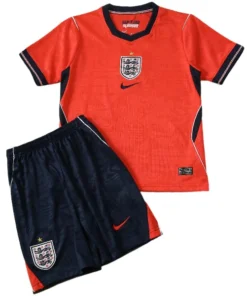 Inglaterra Niños Conjunto 2026 Segunda Rojo - Inglaterra Niños Barata | PTDHMALL