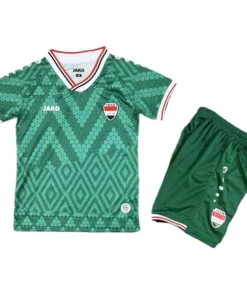 Irak Niños Conjunto 2026 Segunda Verde - Irak Niños Barata | PTDHMALL