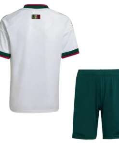 México Niños Conjunto 2026 Segunda Blanco - Playera Mexico 2026 Niños | PTDHMALL