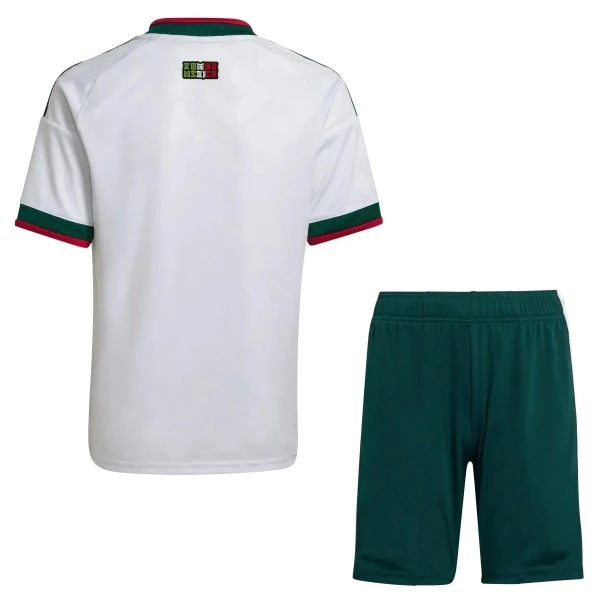 México Niños Conjunto 2026 Segunda Blanco - Playera Mexico 2026 Niños | PTDHMALL