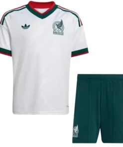 México Niños Conjunto 2026 Segunda Blanco - Playera Mexico 2026 Niños | PTDHMALL