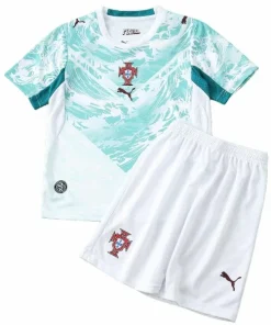 Conjunto 2026 Segunda Blanco - Equipacion Portugal Niños | PTDHMALL