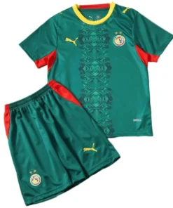 Senegal Niños Conjunto 2026 Segunda Verde - Senegal Niños Barata | PTDHMALL