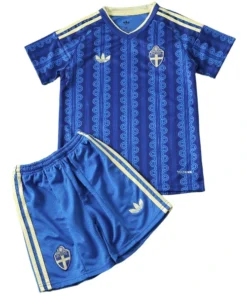 Suecia Niños Conjunto 2026 Segunda Azul - Suecia Niños Barata | PTDHMALL