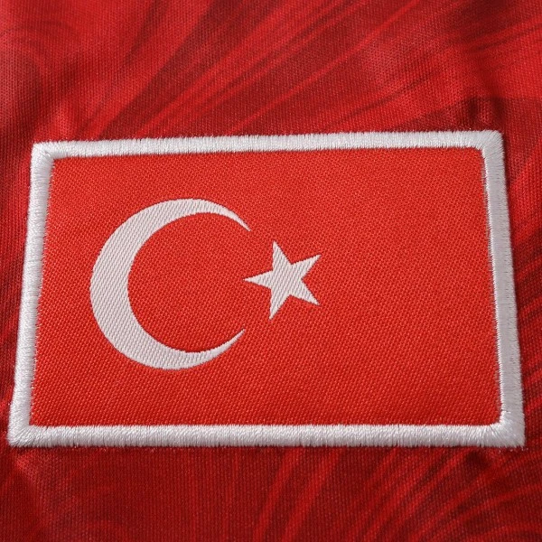 Turquía Niños Conjunto 2026 Segunda Rojo - Turquía Niños Barata | PTDHMALL
