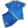 Ucrania Niños Conjunto 2026 Segunda Azul - Ucrania Niños Barata | PTDHMALL