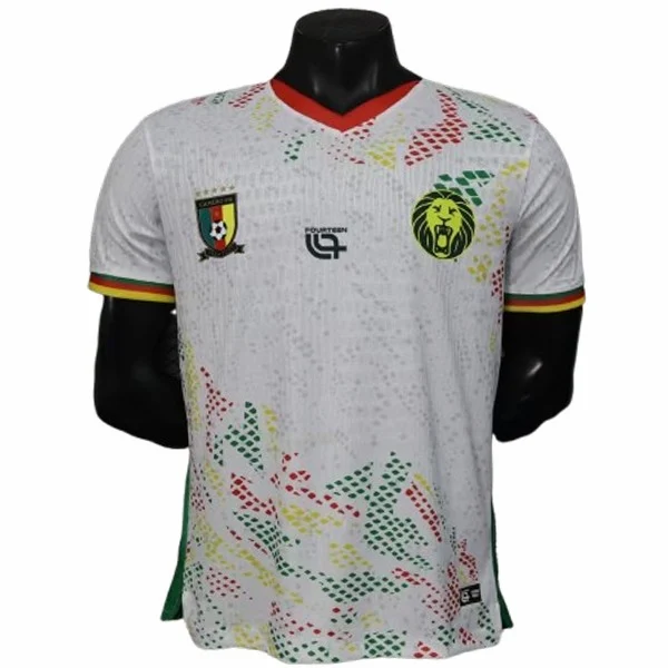 Camerún Camiseta Edición Jugadores 2026 Segunda Blanca - Camiseta Camerún 2026 | PTDHMALL