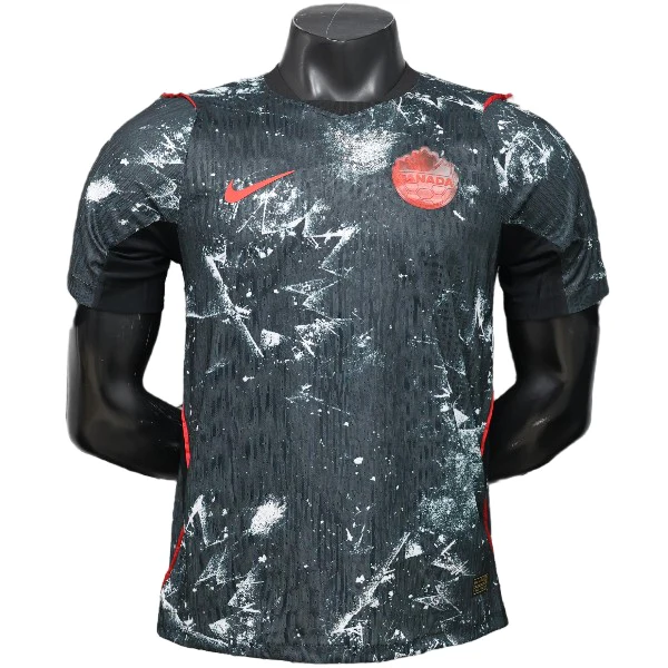 Canadá Camiseta Edición Jugadores 2026 Segunda Negra - Camiseta Canadá Mundial 2026 | PTDHMALL