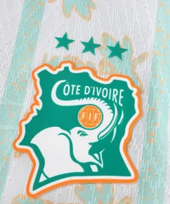 Costa De Marfil Camiseta Edición Jugadores 2026 Segunda Blanca - Camiseta Costa De Marfil | PTDHMALL