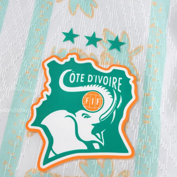 Costa De Marfil Camiseta Edición Jugadores 2026 Segunda Blanca - Camiseta Costa De Marfil | PTDHMALL