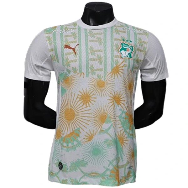 Costa De Marfil Camiseta Edición Jugadores 2026 Segunda Blanca - Camiseta Costa De Marfil | PTDHMALL