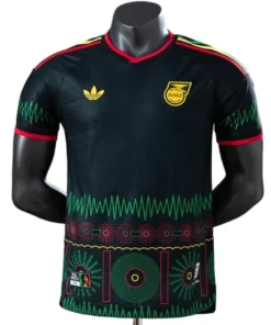 Jamaica Camiseta Edición Jugadores 2026 Segunda Negra - Camiseta Jamaica | PTDHMALL