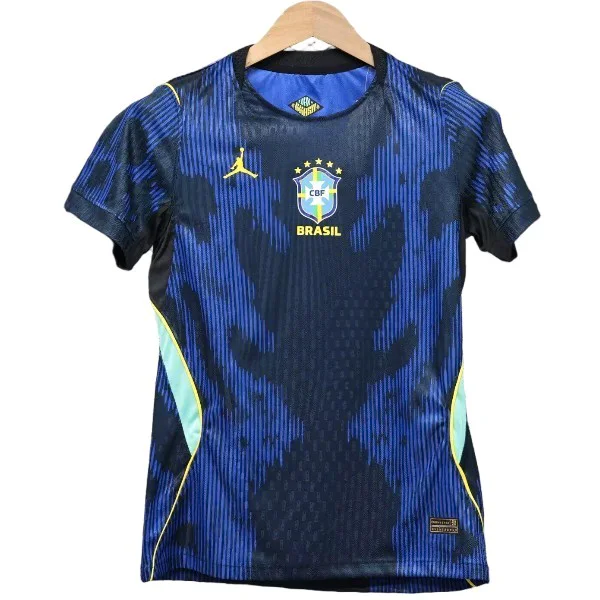 Camiseta Edición Jugadores 2026 Segunda Azul - Camiseta Brasil Mujer | PTDHMALL