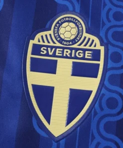 Suecia Camiseta Edición Jugadores 2026 Segunda Azul - Camiseta Viva Suecia | PTDHMALL
