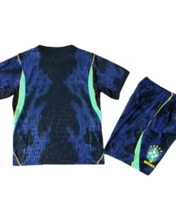 Brasil Niños Conjunto Edición Jugadores 2026 Segunda Azul - Equipacion Brasil Niños | PTDHMALL